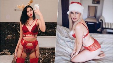 Christmas 2018 Sexy Lingerie: Spice Up Your Holidays by Dressing Up as Hot Ms. Claus in Xmas-Themed Lingerie