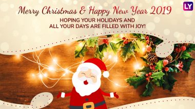 Merry Christmas 2018 GIF Messages & Happy Holidays Greetings: Xmas Wishes & Photo Quotes to Share Online This Winter Holiday Season