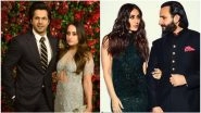Deepika Padukone &ndash; Ranveer Singh Reception: From Varun - Natasha to Kareena - Saif, Let&rsquo;s Have a Look at Couples Who Attended This Gala Evening