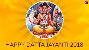 Datta Jayanti 2018 Photos: Best WhatsApp Image Messages, Pictures and Wallpapers To Send Wishes on This Auspicious Day