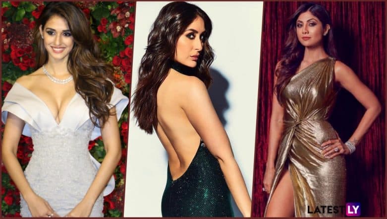 781px x 441px - Disha Patani in Cleavage-Revealing Gown, Kareena Kapoor Khan's Backless  Outfit & Shilpa Shetty's Thigh-High Slit Dress: Sexy Trio Shows How to  Carry Risque Gowns Effortlessly at DeepVeer Wedding Reception! | ðŸ‘— LatestLY