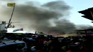 Mumbai Fire: Blaze Engulfs Slum in Malad, 4 Fire Tenders Rushed to Spot