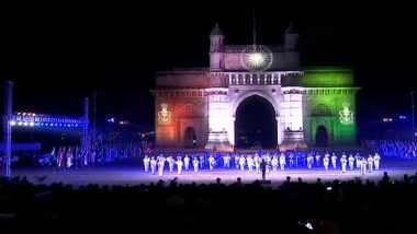 Navy Day 2018: Indian Navy Rehearses For 'Beating The Retreat' in Mumbai, Watch Video