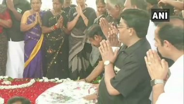 AIADMK's Silent Procession on Jayalalithaa Death Anniversary