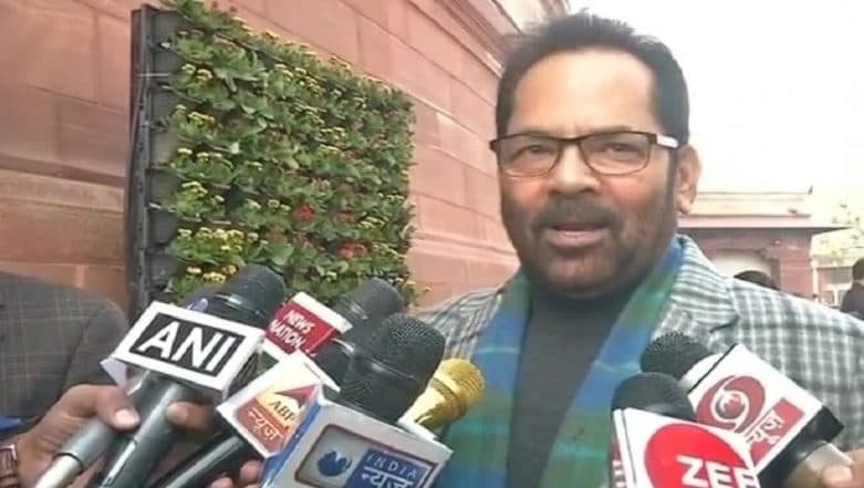 Opposition Alliance Will Throw No Ball on the Pitch of Lok Sabha Elections 2019, Says Mukhtar Abbas Naqvi Opposition Alliance Will Throw No Ball on the Pitch of Lok Sabha Elections 2019, Says Mukhtar Abbas Naqvi