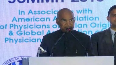 President Ram Nath Kovind Inaugurates 12th Global Healthcare Summit in Mumbai; Says, 'Health for All’ Must be Integral to Our Policies