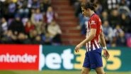 Atletico Madrid's Filipe Luis Suffers Grade 1 Muscle Injury