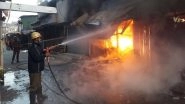 West Bengal: Fire Breaks Out at Garment Shops in Siliguri, Fire Tenders Reach Spot