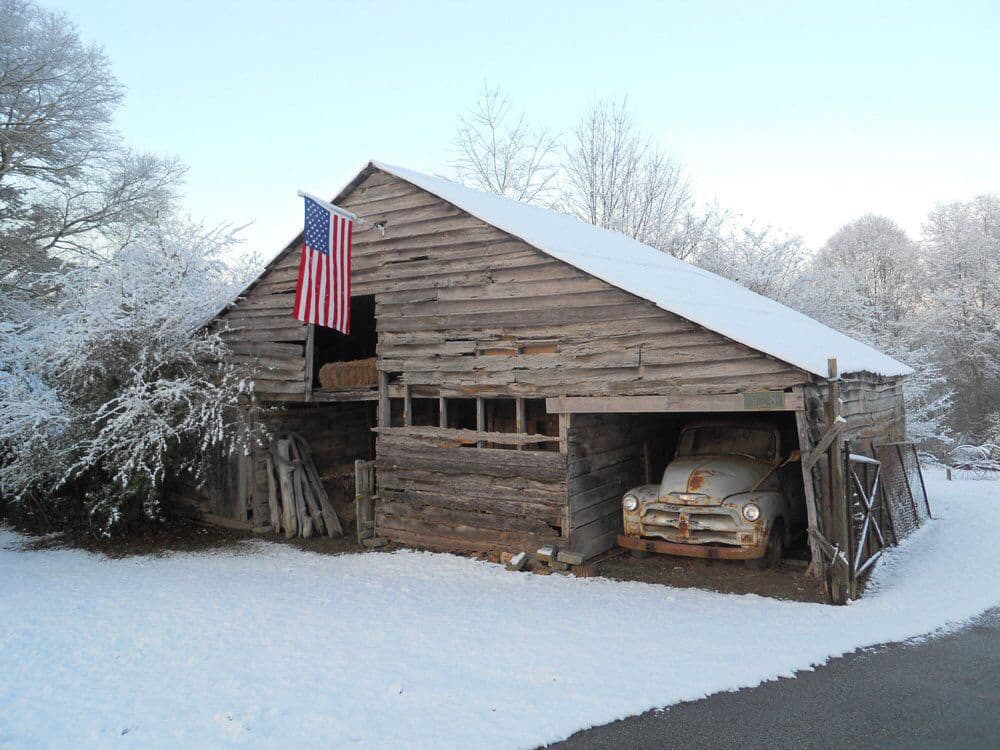 All American Winter Scene... All American Winter Scene...