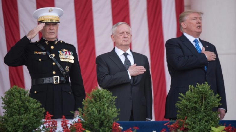 US Defence Secretary Jim Mattis Resigns over Trump's Decision to pull US Troops from Syria