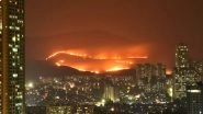Mumbai Forest Fire: Massive Blaze Breaks Out Near Goregaon Film City, No Casualties Reported