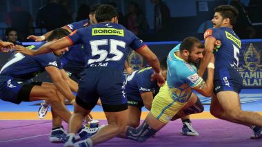 Haryana Steelers vs Tamil Thalaivas, PKL 2018-19 Match Highlights: Haryana Play Thrilling 40-40 Draw Against Thalaivas