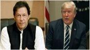 Donald Trump Writes to Imran Khan; Seeks Help in Bringing Taliban to Negotiating Table