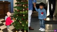 Taimur Ali Khan and Inaaya Naumi Kemmu Look Cute as They Celebrate Christmas 2019! (View Pics)