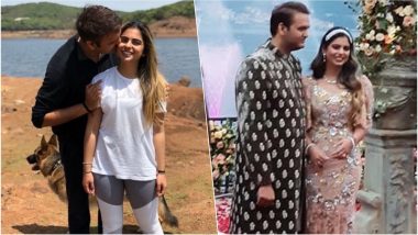 Isha Ambani-Anand Piramal Wedding: From the Dreamy Proposal to Sharing a Kiss on Their Sangeet, These Pics & Videos Are Proof that The Two Look Adorable Together