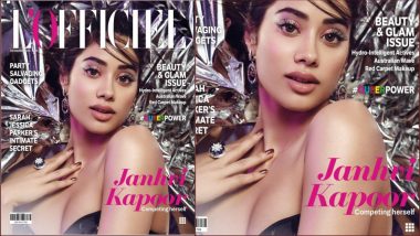 Janhvi Kapoor Looks Sexy As She Poses for The Magazine Cover of L'Officiel (View Pic Inside)
