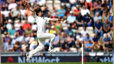 Jasprit Bumrah Fastest Ball: Pacer Clocks 153kmph During IND vs AUS 1st Test at the Adelaide Oval; Beats Mitchell Starc, Pat Cummins & Others!