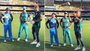 Toss With a Coin a History in Cricket? Bat Flipped Instead of Coin at Big Bash League: Watch Video