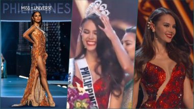 Miss Universe 2018 Catriona Gray Winning Moment Video: Demi-Leigh Nel-Peters Crowns Miss Philippines as Her Successor (See Pics)
