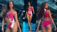 Miss Philippines Catriona Gray Bewitches Netizens With Her Slow-Mo Twirl in Miss Universe 2018 Swimsuit Round (Watch Video)