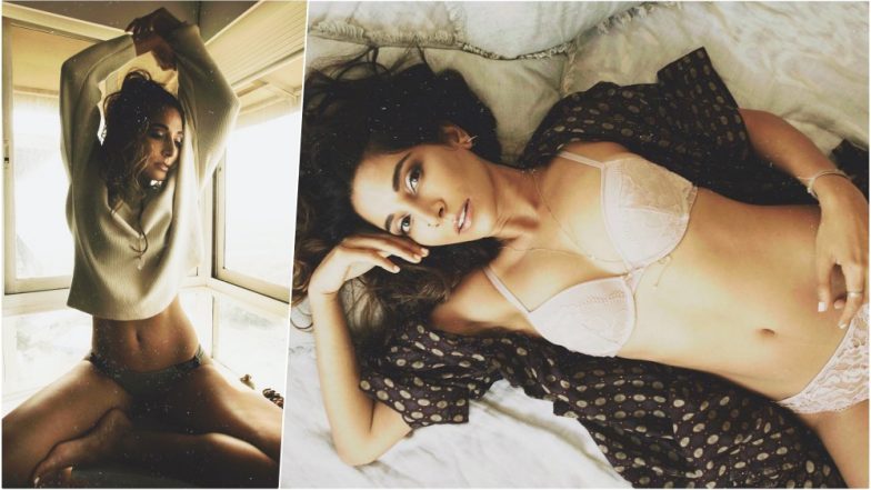 Aamir Khan&rsquo;s Co-Star Monica Dogra Strips Down to Her Lingerie for a Racy Boudoir Photo Shoot