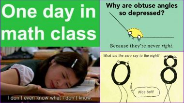 National Mathematics Day 2018: Maths Jokes and Memes That Will Make Every Algebro Laugh Out Loud