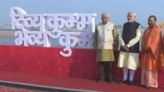 Kumbh Mela 2019: PM Narendra Modi in Prayagraj to Inaugurate Govt Programmes Worth Rs 4048 Crore, Offers Prayers at Sangam Ghat