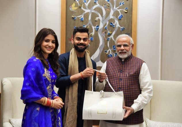 Remember When Virat Kohli and Anushka Sharma Met PM Narendra Modi? It is Now The Most Liked Photo of 2018 Posted by a World Leader on Instagram Remember When Virat Kohli and Anushka Sharma Met PM Narendra Modi? It is Now The Most Liked Photo of 2018 Posted by a World Leader on Instagram