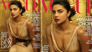 Priyanka Chopra Looks Simply HOT on the Cover of Vogue's January 2019 Issue