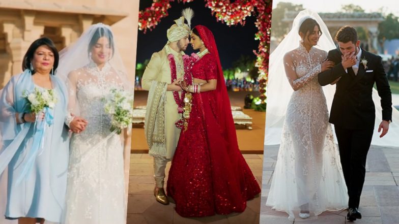 Priyanka Chopra Requested her Designers to Sew her Parents' Names With Other Phrases Like 'Family' and 'Hope' on Her Wedding Attires