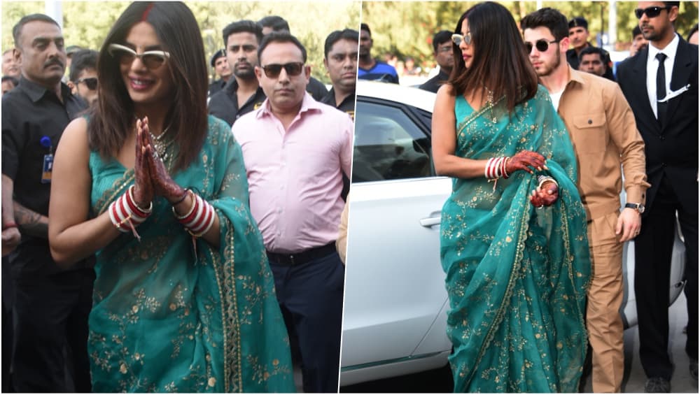 Priyanka Chopra Looks Beautiful in First Pics as Newly-Married Woman With  Husband Nick Jonas By Her Side