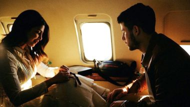 Priyanka Chopra and Nick Jonas' Mushy Picture From Inside Their Jet Is All Things Cute! (View Pic)