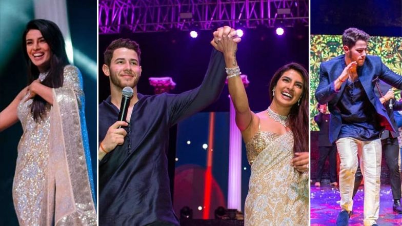 Priyanka Chopra-Nick Jonas Sangeet Ceremony: NickYanka Are Joined By Parineeti, Joe and Other Family Members for a Picture Perfect Wedding (View Pics and Video)