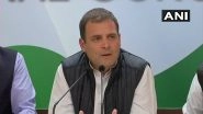 Assembly Elections 2018 Results: Selection of CMs for Rajasthan, Chhattisgarh and MP Will Be Done Smoothly, Says Rahul Gandhi