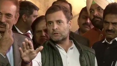 Rafale Deal Row: Rahul Gandhi Seeks Probe Against Narendra Modi for Corruption, Weakening National Security by Giving Contract to ‘His Friend’