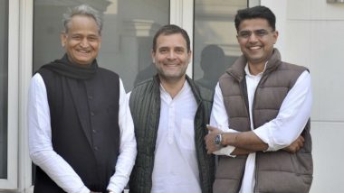 Rahul Gandhi Tweets Picture With Sachin Pilot, Ashok Gehlot, Announcement on Rajasthan CM Shortly