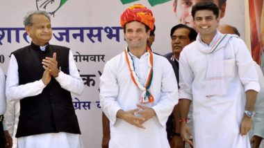 News24-Pace Media Exit Poll Results of Rajasthan Assembly Elections 2018: Congress to Win 110-120 Seats, BJP 70-80, Predicts Survey