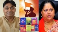 Rajasthan Minister Accuses Previous Vasundhara Raje Govt of Promoting RSS And its Saffronisation Programme in Primary Education Sector