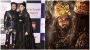 Star Screen Awards 2018: Ranveer Singh Wins Best Actor Award For Padmaavat, Wife Deepika Padukone Cannot Control Her Tears! (View Pic)