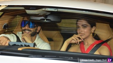 Deepika Padukone and Ranveer Singh Are in a Merry Mood as They Arrive at Zoya Akhtar's Christmas 2018 Bash (View Pics)