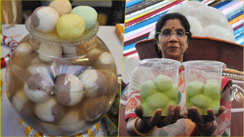 Rosogolla Fest &lsquo;Bagbazar-O-Rossogolla Utsob&rsquo; Kicks Off in Kolkata With the Launch of Postal Stamp of the Inventor (See Pics)