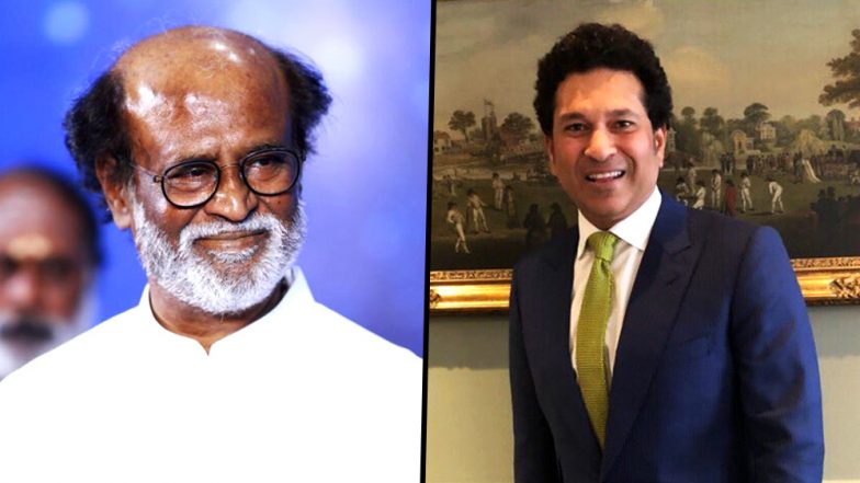 Rajinikanth Birthday: Thalaiva Calls Sachin Tendulkar His ‘Dearest’, in Reply to Master Blaster’s Wishes