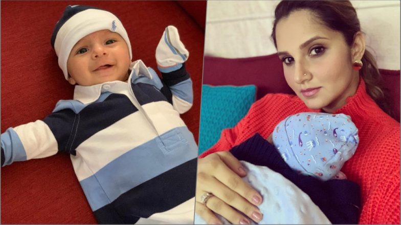 Sania Mirza Posts Son Izhaan's Smiling Picture on Instagram: See Izhaan Mirza Malik Being a Cutie Patootie