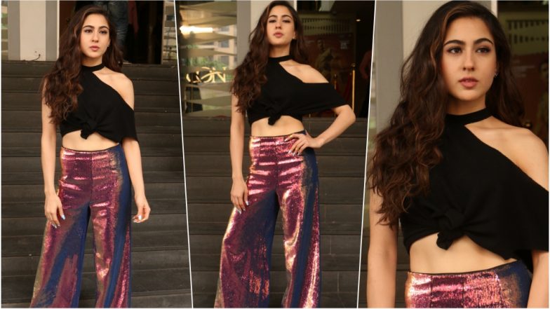 Sara Ali Khan’s Sequined Hologram Pants at Simmba’s Trailer Launch Will Make Your Dull Monday Better, See Pics