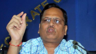 Satyendra Jain Disproportionate Assets Case: CBI Files Chargesheet Against Delhi Minister in Patiala House Court