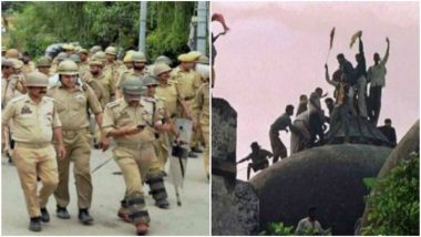 26th Anniversary of Babri Masjid Demolition Tomorrow, Security Tightened in Ayodhya