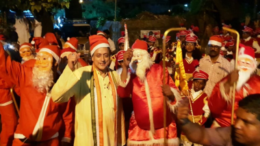 Christmas Eve 2018: Shashi Tharoor Sings Rendition of ‘Silent Night’; Watch Video