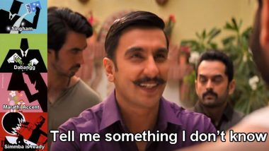 Simmba: Funny Memes on Ranveer Singh-Rohit Shetty's Action Film are More Entertaining Than Trailer!
