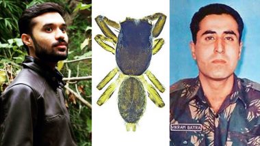 New Species of Jumping Spider in Kerala Named After Kargil War Hero Capt. Vikram Batra