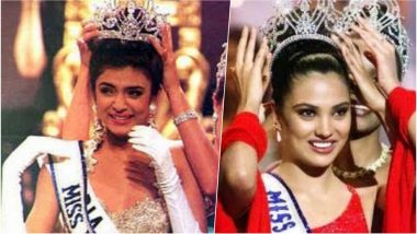 Miss Universe Winners From India: Sushmit Sen and Lara Dutta Have Won the Crown, All Eyes Now on Nehal Chudasama at Miss Universe 2018!